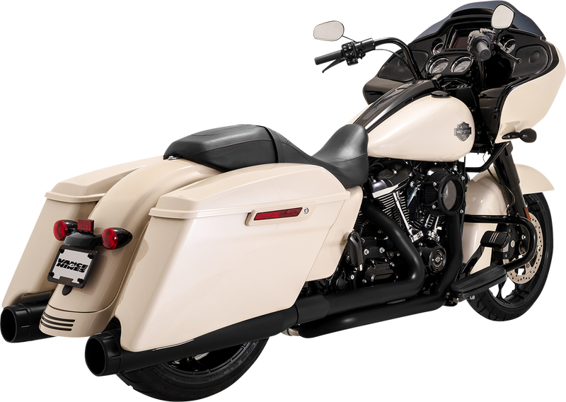 VANCE & HINES Dresser Duals Header System - Black - '17-'23 FL - 47351 - PartsOutlet.com.au