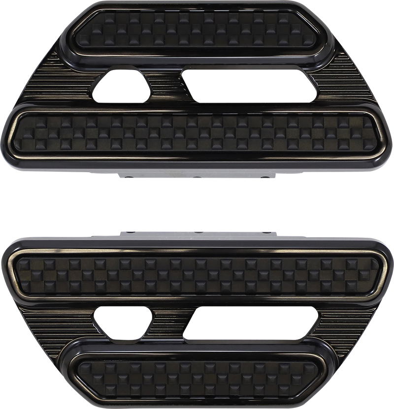 ARLEN NESS METHOD PASSENGER FLOORBOARDS BLACK - 410-026 - PartsOutlet.com.au
