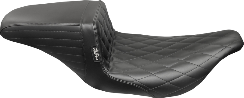 LE PERA Kickflip Seat - Diamond - Black - FL '97-'07 LH-597DM - PartsOutlet.com.au