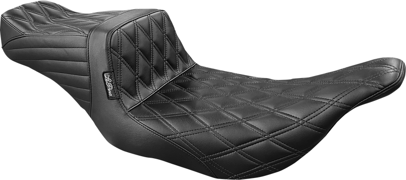LE PERA Tailwhip Seat - Double Diamond - Black - FL '97-'07 LH-587DD - PartsOutlet.com.au