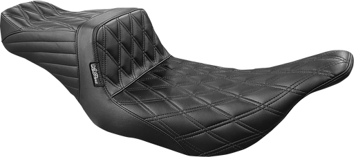 LE PERA Tailwhip Seat - Double Diamond - Black - FL '97-'07 LH-587DD - PartsOutlet.com.au