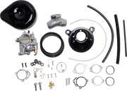 S&S CYCLE Super E Carburetor and Stealth Air Cleaner Kit, with Black Teardrop for 1984-1999 Big Twins 110-0146 - PartsOutlet.com.au