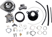 S&S CYCLE Super G Carburetor and Stealth Air Cleaner Kit, with Chrome Teardrop for 1984-1999 Big Twins 110-0147 - PartsOutlet.com.au