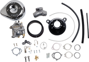 S&S CYCLE Super E Carburetor and Stealth Air Cleaner Kit, with Chrome Teardrop for 1999-2005 Big Twins 110-0149 - PartsOutlet.com.au