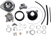 S&S CYCLE Super G Carburetor and Stealth Air Cleaner Kit, with Chrome Teardrop for 1999-2005 Big Twins 110-0150 - PartsOutlet.com.au