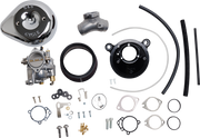 S&S CYCLE Super E Carburetor and Stealth Air Cleaner Kit, with Chrome Teardrop for 2006 Big Twins 110-0151 - PartsOutlet.com.au