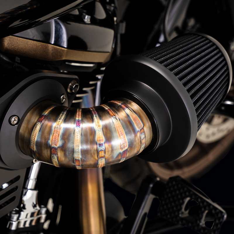 VANCE & HINES VO2 Falcon Air Intake - Stainless Steel - Harley-Davidson 2017-2023 - 71049 - PartsOutlet.com.au