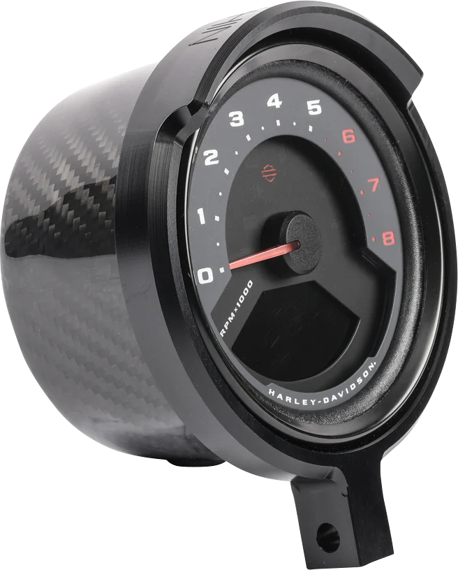 THRASHIN SUPPLY CO. Gauge Relocation Kit - Black - Softail 2022-2023 - TSC-2710-1 - PartsOutlet.com.au