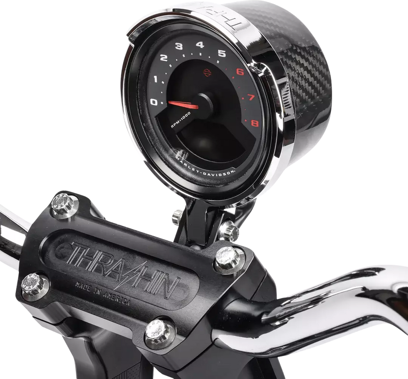 THRASHIN SUPPLY CO. Gauge Relocation Kit - Chrome - Softail 2022-2023 - TSC-2710-3 - PartsOutlet.com.au