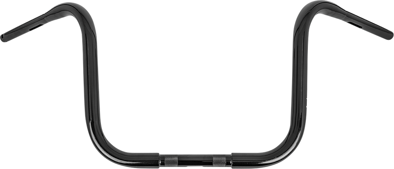 BURLY BRAND Handlebar - Gorilla Ape - TBW - 12" - Black - Harley-Davidson '49-'24 - B12-1501B