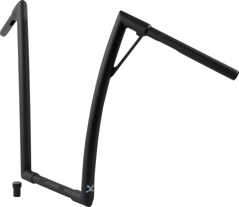 BURLY BRAND Handlebar - Louie - 19" - Textured Black - Harley-Davidson '49-'24 - B12-7011TB