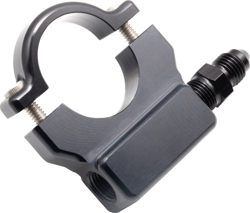 FEULING OIL PUMP CORP. Oil Pressure Gauge Mount - 1.25" - Black - 9055