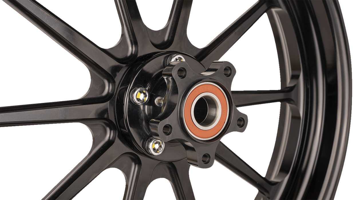 SLYFOX Wheel - Track Pro - Front - Dual Disc/without ABS - Black - 19x3 - '09-'22 FL - 12027905RSLYAPB - PartsOutlet.com.au