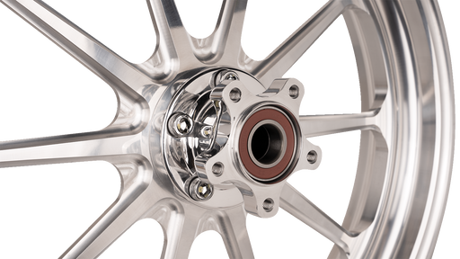 SLYFOX Wheel - Track Pro - Front - Dual Disc/without ABS - Machined - 19x3 - '09-'22 FL - 12027905RSLYAPM - PartsOutlet.com.au