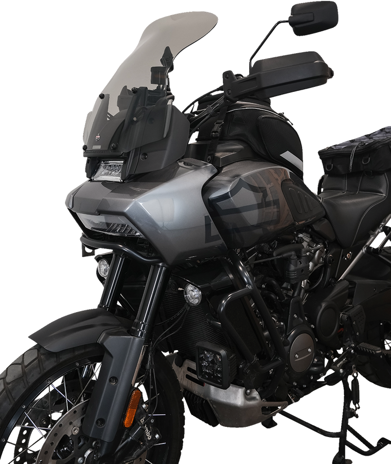 KLOCK WERKS Flare Windshield - 15-1/2" - Tint - Pan America '21-'25 - KWW-03-0001-T