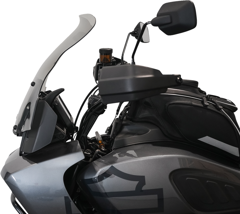 KLOCK WERKS Flare Windshield - 15-1/2" - Tint - Pan America '21-'25 - KWW-03-0001-T