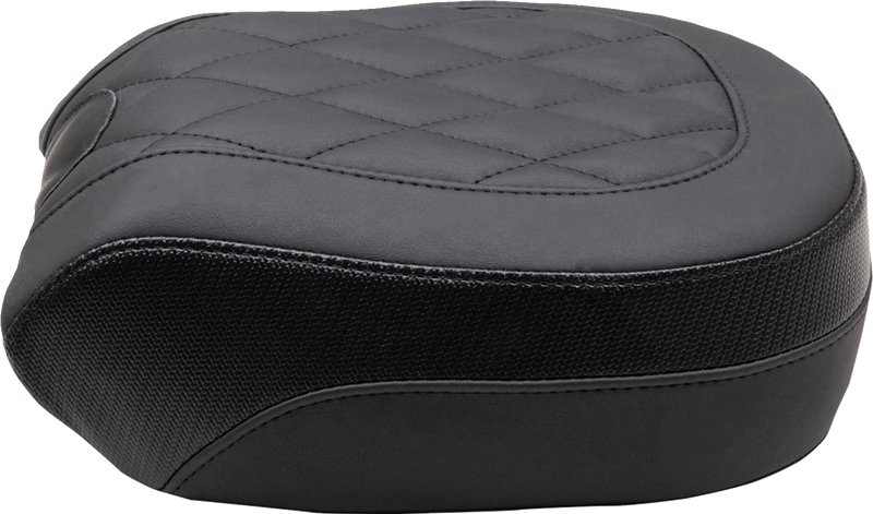 MUSTANG Recessed Passenger Seat - Black - Diamond Stitch - Chief '22-'23 - 89741 - PartsOutlet.com.au