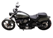 MUSTANG Solo Touring Seat - w/o Driver Backrest - Diamond Stitch - Indian Chief '22-'23 - 88203 - PartsOutlet.com.au