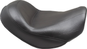 MUSTANG Wide Touring Solo Seat - Black - Plain - without Driver Backrest - C90T '15-'19 - 85204 - PartsOutlet.com.au