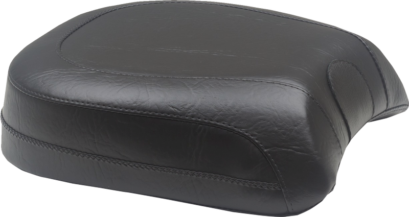 MUSTANG Recessed Wide Touring Seat - Passenger - Black w/o Studs - Suzuki C90T '15-'19 - 89207 - PartsOutlet.com.au
