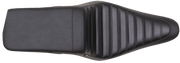 MUSTANG Squareback Seat - Black - Tuck-n-Roll - Yamaha Bolt '14-'22 - 75697 - PartsOutlet.com.au
