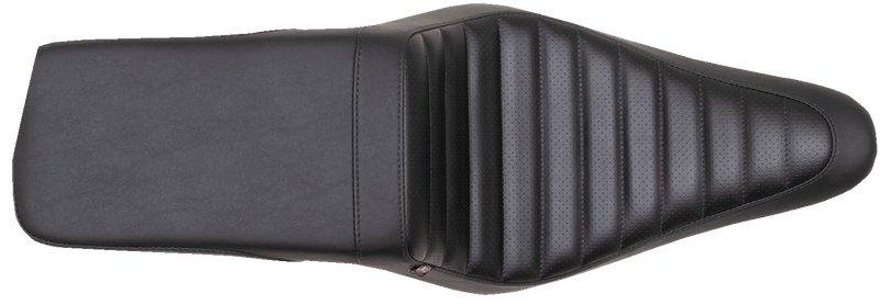 MUSTANG Squareback Seat - Black - Tuck-n-Roll - Yamaha Bolt '14-'22 - 75697 - PartsOutlet.com.au