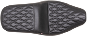 MUSTANG Squareback Seat - Black - Double Diamond - Honda Rebel CMX 300/500 '17-'24 - 84003 - PartsOutlet.com.au