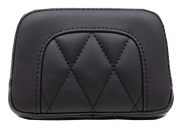 MUSTANG Touring Sissy Bar Pad - Standard - Black - Diamond Stitch - Chief '22-'23 - 88205 - PartsOutlet.com.au