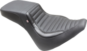 MUSTANG Squareback Seat - Black - Tuck-n-Roll - Harley-Davidson Breakout '18-'21 - 76006 - PartsOutlet.com.au