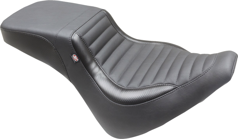 MUSTANG Squareback Seat - Black - Tuck-n-Roll - Harley-Davidson Breakout '18-'21 - 76006 - PartsOutlet.com.au