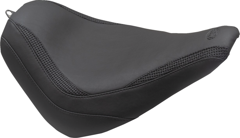 MUSTANG Runaround Seat - Solo - Black - Basketweave - Slim FLSL '18+ - 83071 - PartsOutlet.com.au
