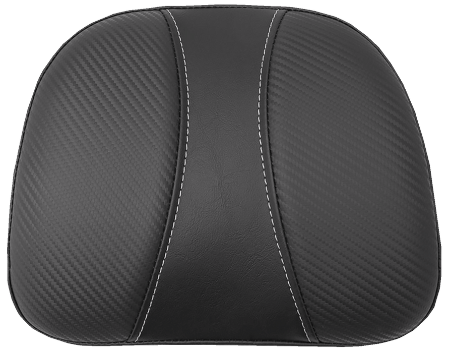 SADDLEMEN Sissy Bar Pad - Dominator - Black - Indian '14-'22 - 061142 - PartsOutlet.com.au