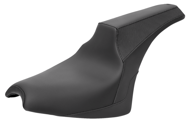 SADDLEMEN Carey Hart Signature Series Seat - Black w/ Black Stitching - Chief '22-'23 - I21-04-HART - PartsOutlet.com.au