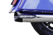 S&S CYCLE Broadhead Slip-Ons with Slashcut End Caps for Challenger and Chieftain - Chrome 550-1076 - PartsOutlet.com.au