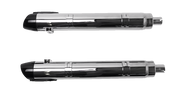 S&S CYCLE Broadhead Slip-Ons with Slashcut End Caps for Challenger and Chieftain - Chrome 550-1076 - PartsOutlet.com.au