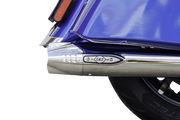 S&S CYCLE Fishtail Slip-Ons for Indian Challenger and Chieftain - Chrome 550-1077 - PartsOutlet.com.au