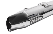 S&S CYCLE Fishtail Slip-Ons for Indian Challenger and Chieftain - Chrome 550-1077 - PartsOutlet.com.au