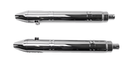 S&S CYCLE Fishtail Slip-Ons for Indian Challenger and Chieftain - Chrome 550-1077 - PartsOutlet.com.au
