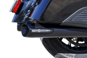 S&S CYCLE Broadhead Slip-Ons with Slashcut End Caps for Challenger and Chieftain - Black 550-1075 - PartsOutlet.com.au