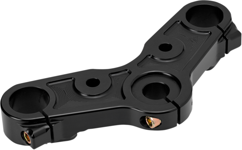 JOKER MACHINE Upper Triple Tree - Black Anodized - '10-'15 XL 1200X 10-333B - PartsOutlet.com.au