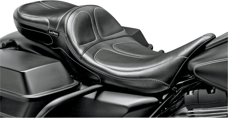 LE PERA Maverick Daddy Long Legs Dual Seat. Fits Touring 2008up - LK-957DL - PartsOutlet.com.au