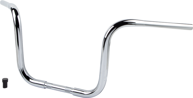 BURLY BRAND Handlebar - Gorilla Ape - TBW - 12" - Chrome - Harley-Davidson '49-'24 - B12-1501C