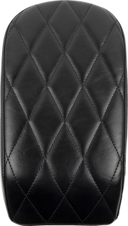 LE PERA Bare Bones Pillion Pad - Diamond - Black - FLDE/FLHC '18-'23 LYX-007PDM - PartsOutlet.com.au