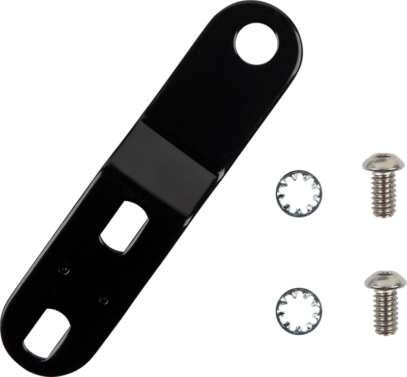 LE PERA Bare Bones Pillion Pad - Diamond - Black - FLDE/FLHC '18-'23 LYX-007PDM - PartsOutlet.com.au