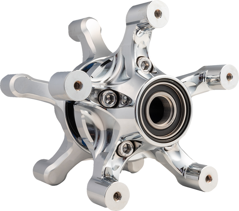 ARLEN NESS SPIDER HUB KIT FOR FRONT WHEELS, CHROME - Harley-Davidson '08-'23 - 71-661 - PartsOutlet.com.au