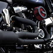 VANCE & HINES Hi-Output RR Heat Shield Kit - Black - Stainless Steel - '17-'23 FL - 60025 - PartsOutlet.com.au