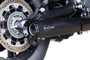 S&S CYCLE 2:1 Black Grand National Exhaust system for Indian Scout 4111-266 - PartsOutlet.com.au
