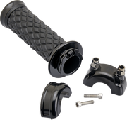 BILTWELL Grips - Alumicore - Custom Applications - Black 6606-201-01 - PartsOutlet.com.au