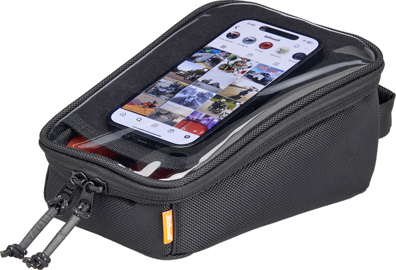 BILTWELL EXFIL-2 Mini Tank Bag - Black 3021-01 - PartsOutlet.com.au