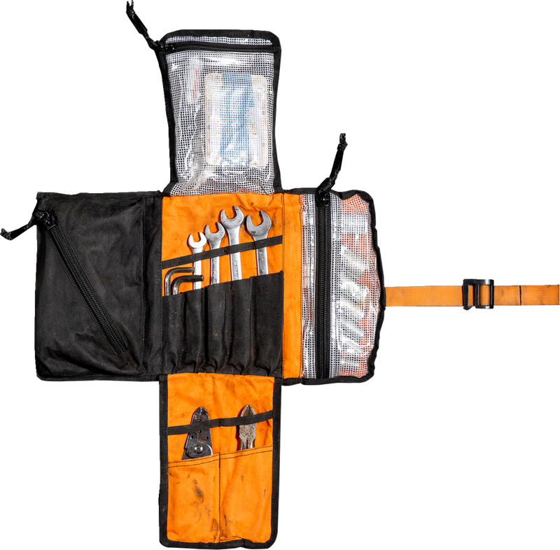 BILTWELL EXFIL-0 2.0 Tool Roll - Black 3017-01 - PartsOutlet.com.au